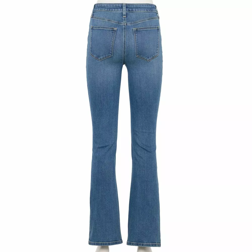 Women's Sonoma Goods For Life® High-Waisted Flare-Leg Jeans - Image 4