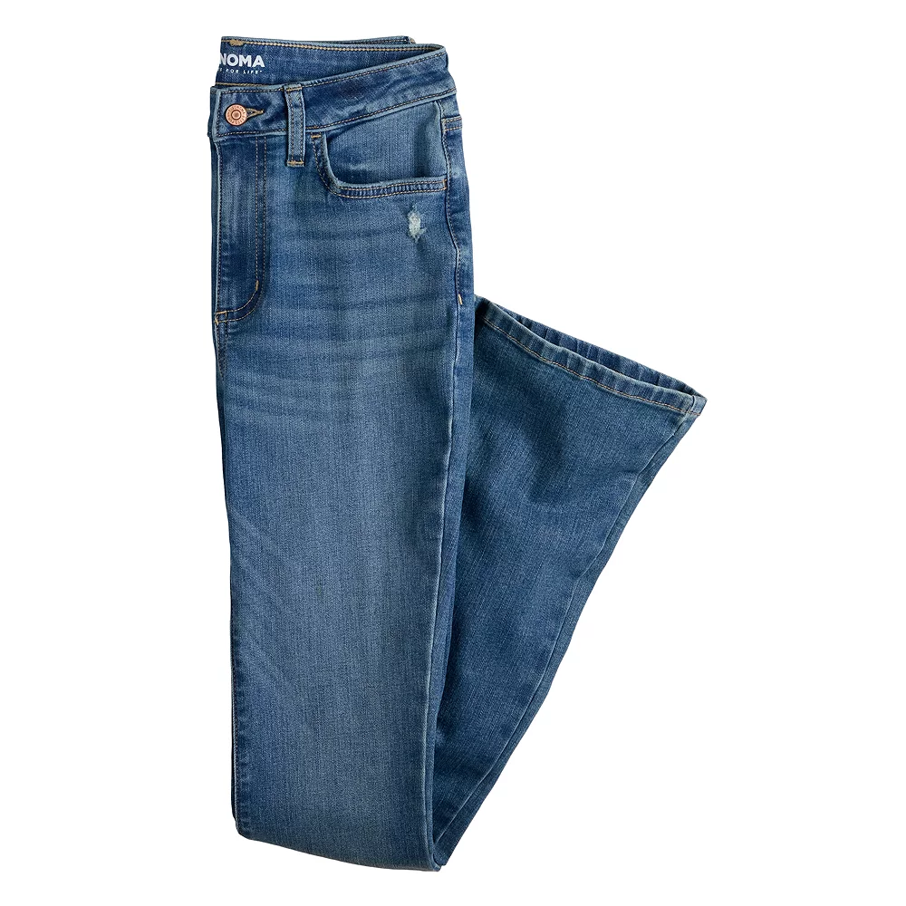 Women's Sonoma Goods For Life® High-Waisted Flare-Leg Jeans - Image 5