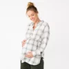 Maternity Sonoma Goods For Life® Belted Empire-Waist Tunic Shirt