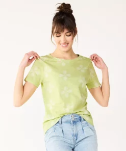 Women's Tall Sonoma Goods For Life® Essential Crewneck Tee