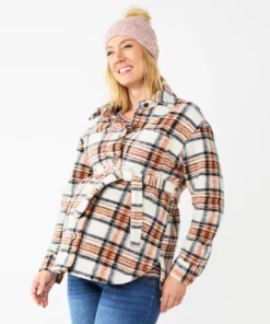 Maternity Sonoma Goods For Life® Belted Shacket