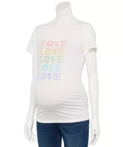Maternity Sonoma Goods For Life® Short Sleeve Crewneck Tee
