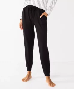 Women's Sonoma Goods For Life® Soft Knit Banded Bottom Pajama Pants