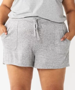 Plus Size Sonoma Goods For Life® Essential Pajama Shorts