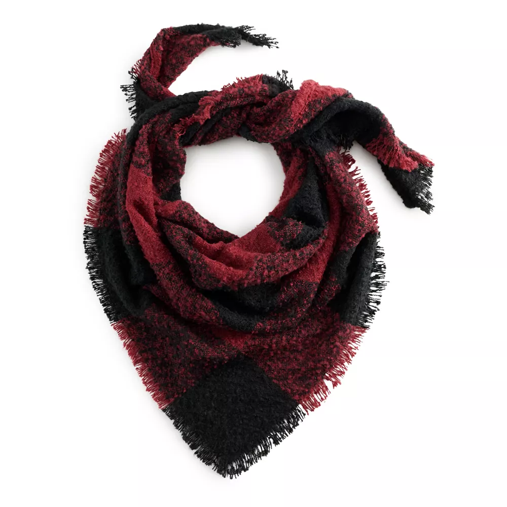 Women's Sonoma Goods For Life® Buffalo Triangle Scarf - Image 3