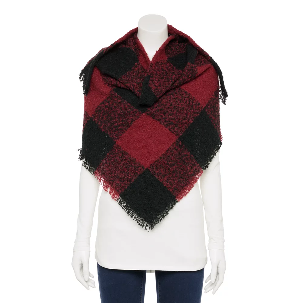Women's Sonoma Goods For Life® Buffalo Triangle Scarf
