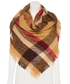 Women's Sonoma Goods For Life® Slub Yarn Boucle Triangle Scarf