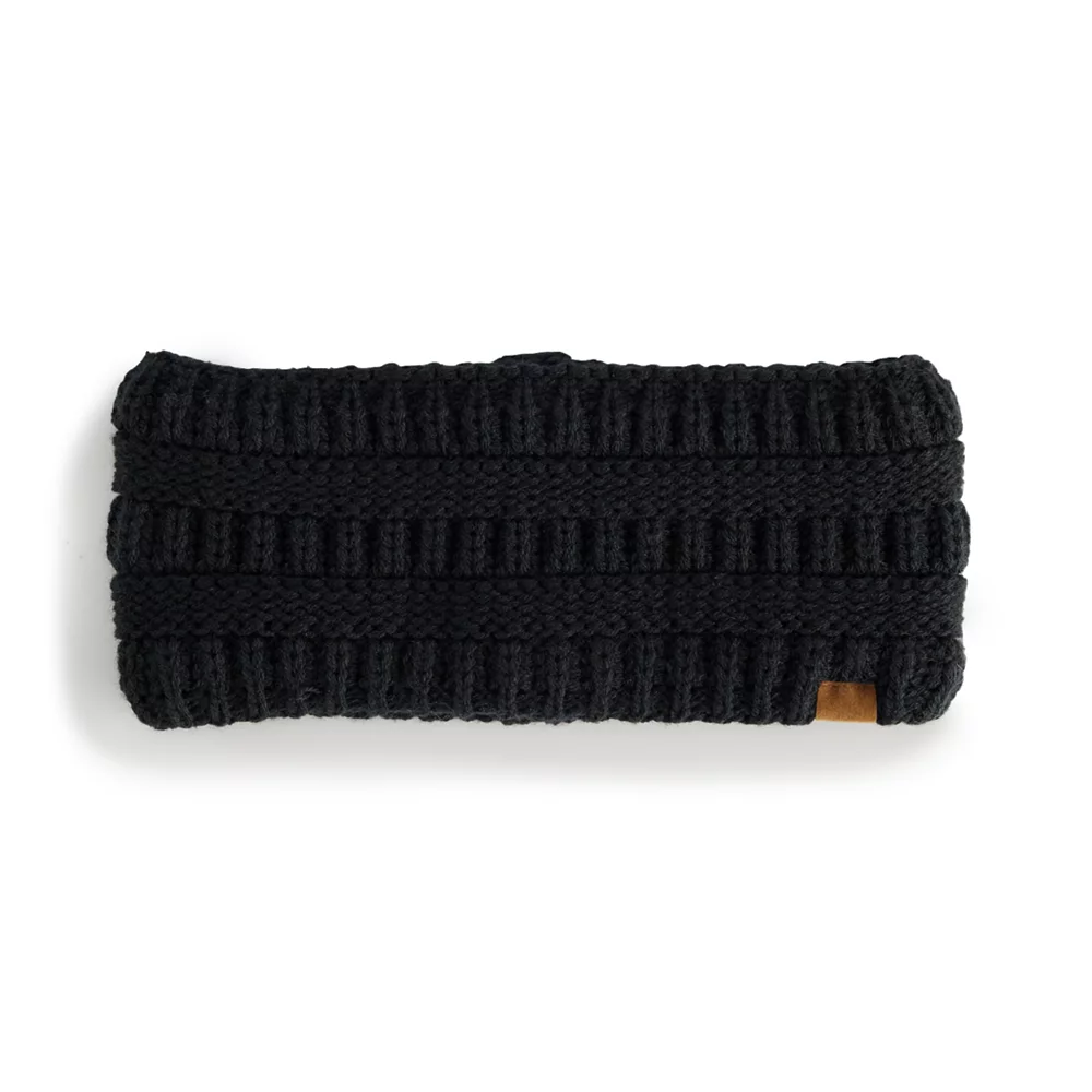 Women's Sonoma Goods For Life Ottoman Stitch Lined Headband - Image 4