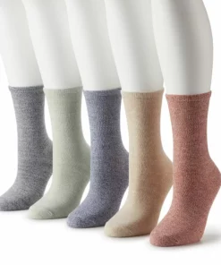 Sonoma Goods For Life® 5 Pack Marl Crew Socks
