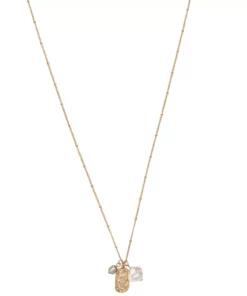 Sonoma Goods For Life® Mixed Pearls & Metal Pendant Necklace