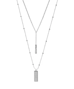 Sonoma Goods For Life® Rectangle High-Low Nickel Free Pendant Necklace