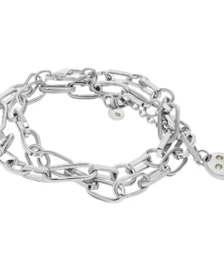 Sonoma Goods For Life® Chain & Etched Stars Charm 2-piece Bracelet Set