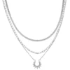 Sonoma Goods For Life® 3 Row Multi Chain Radial Sun Pendant Necklace