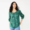 Women's Sonoma Goods For Life® Three-Quarter Sleeve Top