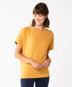 Women's Sonoma Goods For Life® Solid Back-Tie Top