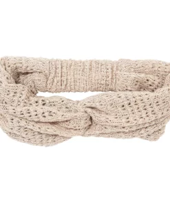 Sonoma Goods For Life® Beige Knit Twisted Headwrap