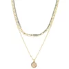 Sonoma Goods For Life® 3 Row Semi Pendant Necklace