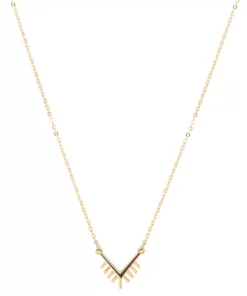 Sonoma Goods For Life® Gold Tone Skinny Chain With Casted Y Pendant Necklace