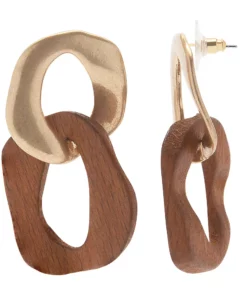 Sonoma Goods For Life® Gold Tone Big Link Drop Earrings