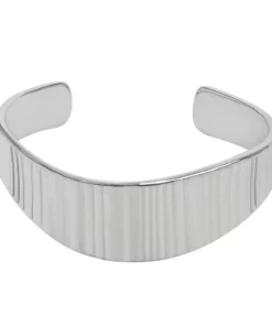 Sonoma Goods For Life® Silver Tone Wavy Textured Chunky Cuff Bracelet