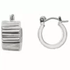 Sonoma Goods For Life® Rhod Chunky Wavy Textured Hoop Earrings