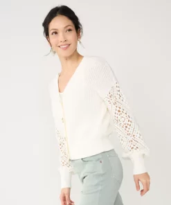 Women's Sonoma Goods For Life® Button-Front Cardigan