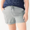 Plus Size Sonoma Goods For Life® Utility Shorts