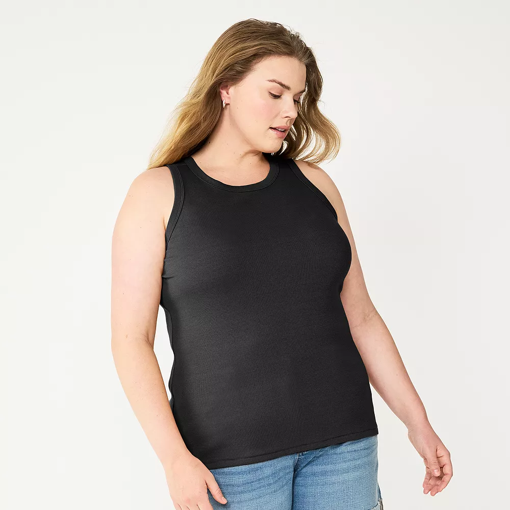 Plus Size Sonoma Goods For Life® High Neck Layering Tank - Image 4