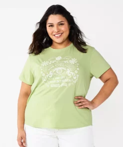 Plus Size Sonoma Goods For Life® Relaxed Graphic Tee