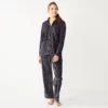 Women's Sonoma Goods For Life® Velour Pajama Shirt & Pajama Pants Sleep Set