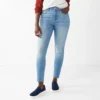 Women's Sonoma Goods For Life® Curvy High-Waisted Skinny Jeans