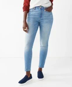 Women's Sonoma Goods For Life® Curvy High-Waisted Skinny Jeans