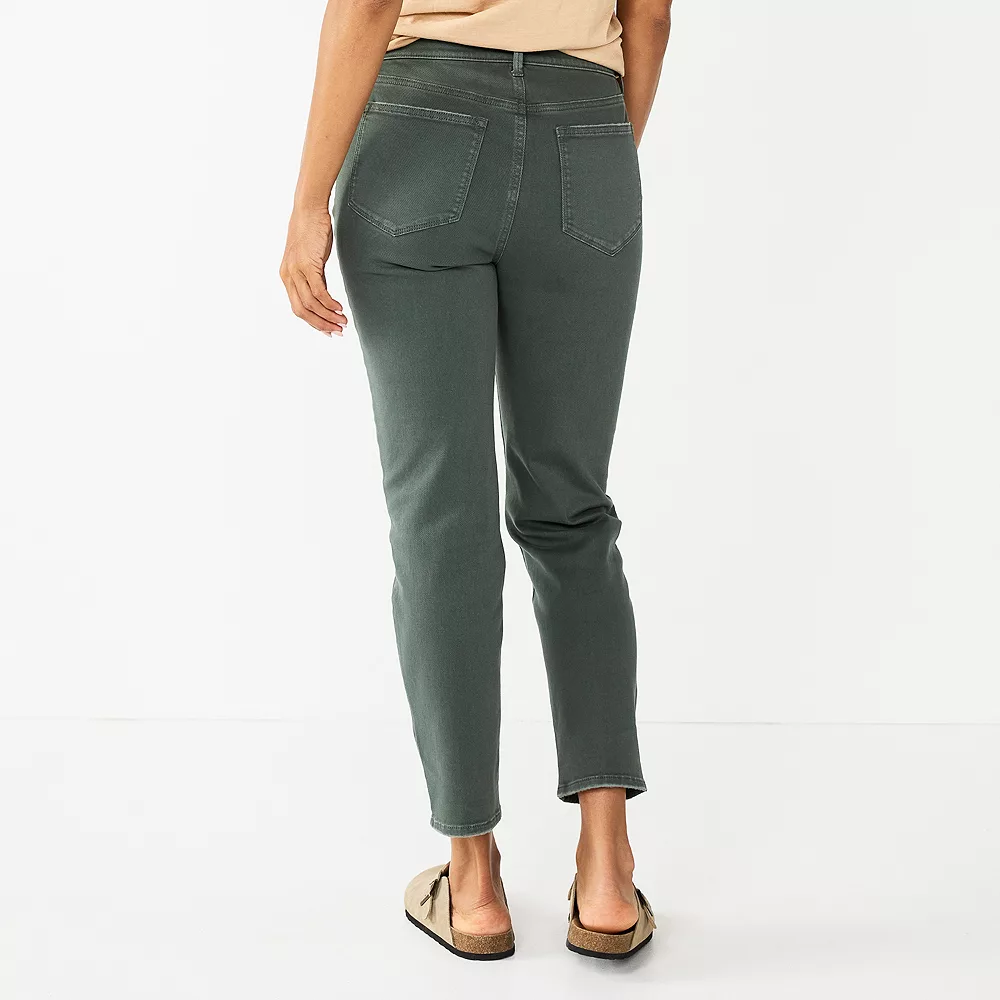Women's Sonoma Goods For Life® High-Waisted Boyfriend Jeans - Image 4