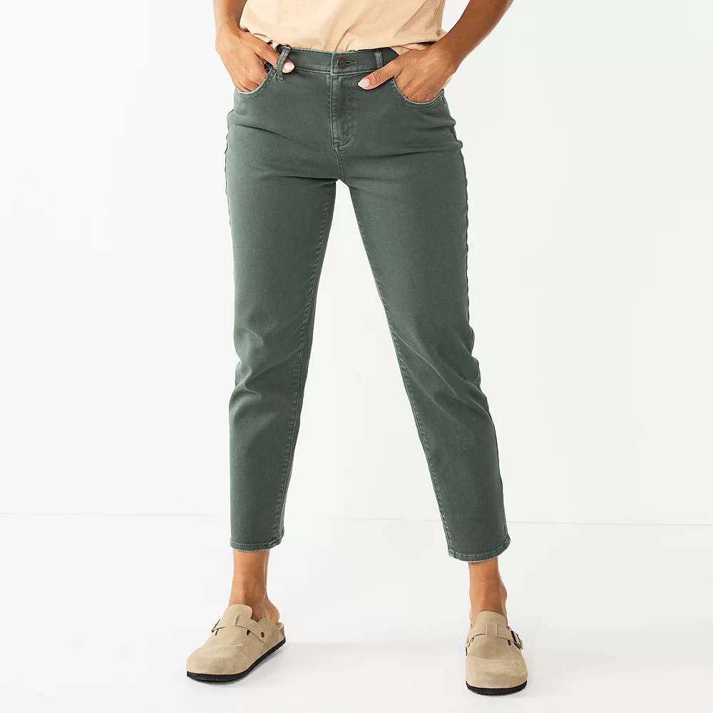 Women's Sonoma Goods For Life® High-Waisted Boyfriend Jeans - Image 3