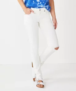 Women's Sonoma Goods For Life® Supersoft Stretch Midrise Skinny Jeans