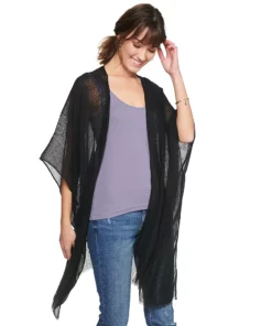 Women's Sonoma Goods For Life® Open Weave Ruana