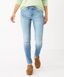Women's Sonoma Goods For Life® Curvy High-Waisted Skinny Jeans